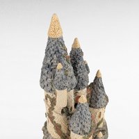 Vintage 1982 David Winter The Fairytale Castle Figurine, Handcrafted English Cottage Sculpture, Collectible Building Display Piece