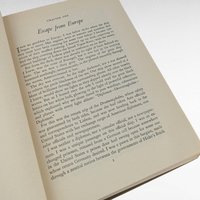 1943 Paris Underground Book Etta Shiber WWII Resistance Memoir Historical Literature Gift for History Buffs