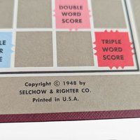 1976 Scrabble Game, Selchow & Righter, Complete Vintage Word Game, Family Game Night, Literary Gift