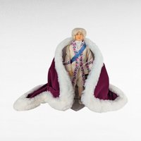 Vintage Peggy Nisbet King Louis XVI Doll, English Made Historical Figure, Collector Doll with Stand, Gift for History Buff, Display Doll