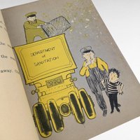 1961 Olaf Reads, Joan Lexau, Vintage Children's Book, Illustrated Softcover, Gift for Early Readers