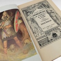 1918 Tales from Shakespeare, Hardcover, Illustrated, Louis Rhead, Classic Literature, Gift for Book Lovers