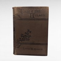 Antique 1878 Under the Lilacs Book by Louisa May Alcott, Vintage Children's Literature, Collectible Classic Novel