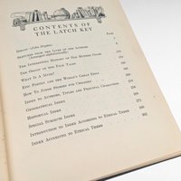 1921 My Bookhouse The Latch Key, Antique Children's Book, Olive Beaupre Miller, Collectible Illustrated Storybook