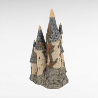 Vintage 1982 David Winter The Fairytale Castle Figurine, Handcrafted English Cottage Sculpture, Collectible Building Display Piece