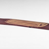 Vintage Hand Carved Wooden Andean Quena Flute, 15.75 Inch, Peruvian Folk Art, Musical Instrument