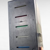Vintage 1980s Floppy Disk Holder, SRW Microdex 50 Storage Box, 80s Computer Decor, Desk Organizer
