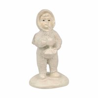 Vintage Dept 56 Snowbabies Pewter Figurine: Christmas Village Decor (With Box) - You Choose