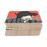 Vintage Marlboro Man Cardboard Coasters, Set of 20, 4 Inch, Collectible Barware, Retro Advertising, Mancave Decor, Gift for Him