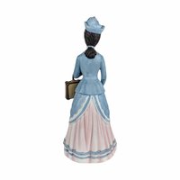 1979 Avon Mrs. Albee Award Figurine, Vintage Avon Collectible, Woman with Hat and Bag, Sales Achievement Award, Ceramic Figurine