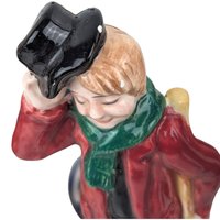 Vintage Fitz and Floyd Caroler Set, A Christmas Carol 1843-1993, Porcelain Figurines, Collector Series, Holiday Decor, Gift for Dickens Fans
