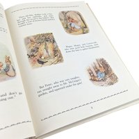 1980 Peter Rabbit Giant Treasury by Beatrix Potter, Vintage Children's Book with Original Illustrations, Hardcover, Gift for Nursery Decor