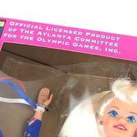 1995 Olympic Gymnast Barbie Doll, Vintage Barbie, Collectible Barbie, Olympic Barbie, Gift for Barbie Collector