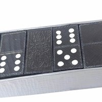 Vintage Dominos Set, Japan Wooden Tiles, 29 Pieces, Classic Game, Gift for Board Game Lovers, Family Game Night