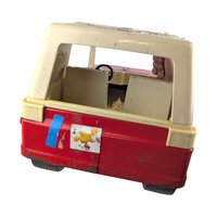 Vintage Red Metal Tonka Mighty Adventure Jeep, 18" Length, Stickers, Collectible Tonka Toy, Gift for Collector
