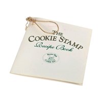 Vintage 1995 Hill Design Santa Cookie Stamp, Christmas Baking, Recipe Book Included, Collectible Holiday Kitchen Decor, Gift for Baker