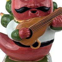 Vintage 2003 Clay Art Cha Cha Chili Pepper Cookie Jar, Ceramic Kitchen Storage, Novelty Food Decor, Gift for Chili Lovers