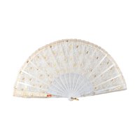 Vintage Lace Fan, Made in Japan, Elegant Hand Fan, Wedding Accessory, Bridal Gift, Dance Fan, Home Decor