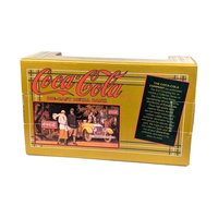 Vintage Coca Cola Polar Bear Snowboard Toy & 1993 Die-Cast Metal Truck Bank, New in Box, Collectible Coca Cola Memorabilia