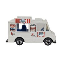 Vintage Hot Wheels & Lledo Diecast Car Lot: School Bus, Ice Cream Truck, Cadillac, Circus Bus - Collectible Cars, Gift for Collector