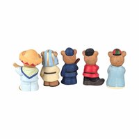 Vintage Homco International Bear Figurines, Set of 5, Ceramic Bears, Collectible Bears, World Cultures, Home Decor, Unique Gift