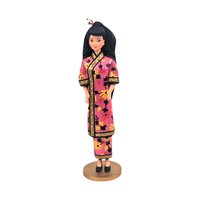 1997 Hallmark Keepsake Chinese Barbie Ornament | Dolls of the World Series | Vintage Barbie Ornament | Christmas Ornament