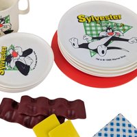 Vintage Looney Tunes Sylvester Play Set: 1996 Chilton Pretend Play