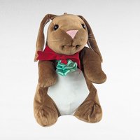 Vintage 1985 Velveteen Rabbit Plush by Rabbit Ears, Classic Storybook Stuffed Animal, 80s Christmas Holiday Toy, Nursery Decor