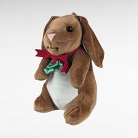Vintage 1985 Velveteen Rabbit Plush by Rabbit Ears, Classic Storybook Stuffed Animal, 80s Christmas Holiday Toy, Nursery Decor