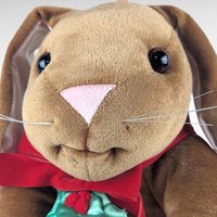 Vintage 1985 Velveteen Rabbit Plush by Rabbit Ears, Classic Storybook Stuffed Animal, 80s Christmas Holiday Toy, Nursery Decor