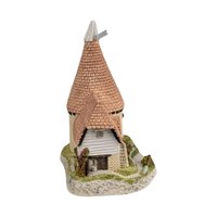 1981 David Winter Single Oast Village Building, Collectible English Cottage Sculpture, Vintage Home Decor, Gift for Collector