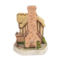 1993 David Winter Whileaway Cottage, Quaint Country Cottage, Vintage Collectible Figurine, Gift for Collector, Miniature Building