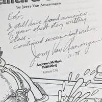 Signed Ballard Street Book 1998, Jerry Van Amerongen Cartoon Book, Humorous Gift, Vintage Comic Book
