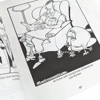 Signed Ballard Street Book 1998, Jerry Van Amerongen Cartoon Book, Humorous Gift, Vintage Comic Book