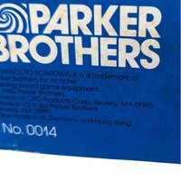 1985 Parker Brothers Advance to Boardwalk Game, Vintage Board Game, Complete Game, Family Game Night, Strategy Game, Collectible Game
