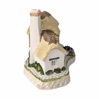 1993 David Winter Cottages September Birthday Cottage | Sapphire Wishing Well | Vintage English Village Collectible Figurine with COA