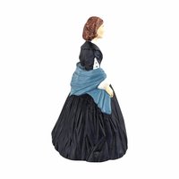 Vintage Dave Grossman Gone with the Wind Mrs. O'Hara Figurine | 7.5 Inch Porcelain Collectible | Southern Belle Decor | 1990s
