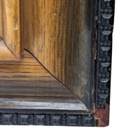 Antique Large Ornate Wood Picture Frame: Portrait