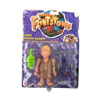 Mattel Flintstones Toy Set, Betty & Bamm-Bamm, Lawn Mowing Barney, New in Package, Vintage Collectibles