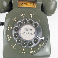 Vintage 1970s Olive Green Rotary Telephone, Bell System Style Desk Phone, Authentic Mid Century Decor, Untested Prop Phone