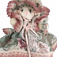 1992 Beary Special Creations 'Corrie Ruth' Handcrafted Plush Lamb, Vintage Stuffed Animal, Collectible Lamb, Soft Toy