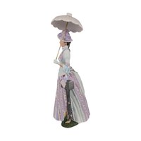 1988 Avon Presidents Club Albee Award Figurine, Vintage Avon Collectible, Woman with Umbrella, Sales Achievement Award, Recognition Gift