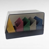 Vintage 1980s Floppy Disk Holder, SRW Microdex 50 Storage Box, 80s Computer Decor, Desk Organizer
