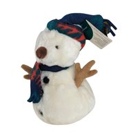 Vintage Christmas Plush Lot, Russ Snowbeary, Hallmark Teddy Mittens, Ty Snowboy, Holiday Plush Toys, Gift for Christmas Lovers
