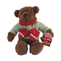 Vintage Christmas Plush Lot, Russ Snowbeary, Hallmark Teddy Mittens, Ty Snowboy, Holiday Plush Toys, Gift for Christmas Lovers