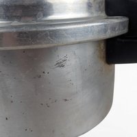 Vintage Mirro-Matic 4-Quart Pressure Cooker, Complete with Weight, Rack & Instructions, Mid-Century Aluminum Canner