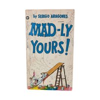 Vintage Mad Magazine Lot, Mad-ly Yours Sergio Aragones, Inside Mad, Humor, Satire, Comic Books, Collectible Magazines, Gift for Mad Fan