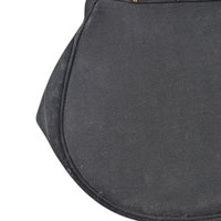 Vintage Black Evening Bag, Gold Tone Clasp, Classic Formal Handbag, Gift for Her