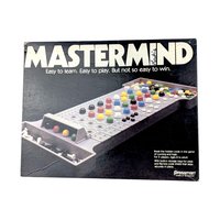 1981 Mastermind Game, Complete with Pegs and Instructions, Vintage Board Game, Classic Logic Game, Gift for Puzzle Lovers