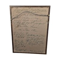 Vintage Shadow Box Collage | Perfume Theme | Romantic Art | Antique Ephemera | Wall Decor